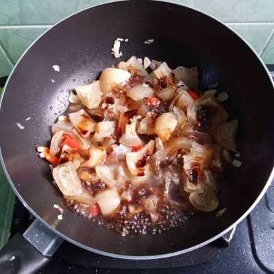 Step 4 Cecek Petai Pedas