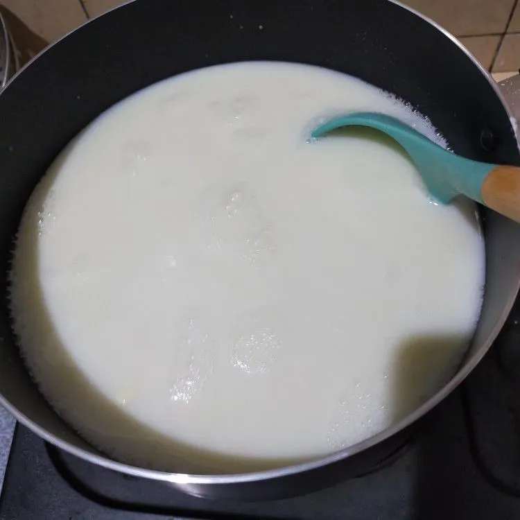 Step 4 Mango Sago Pudding