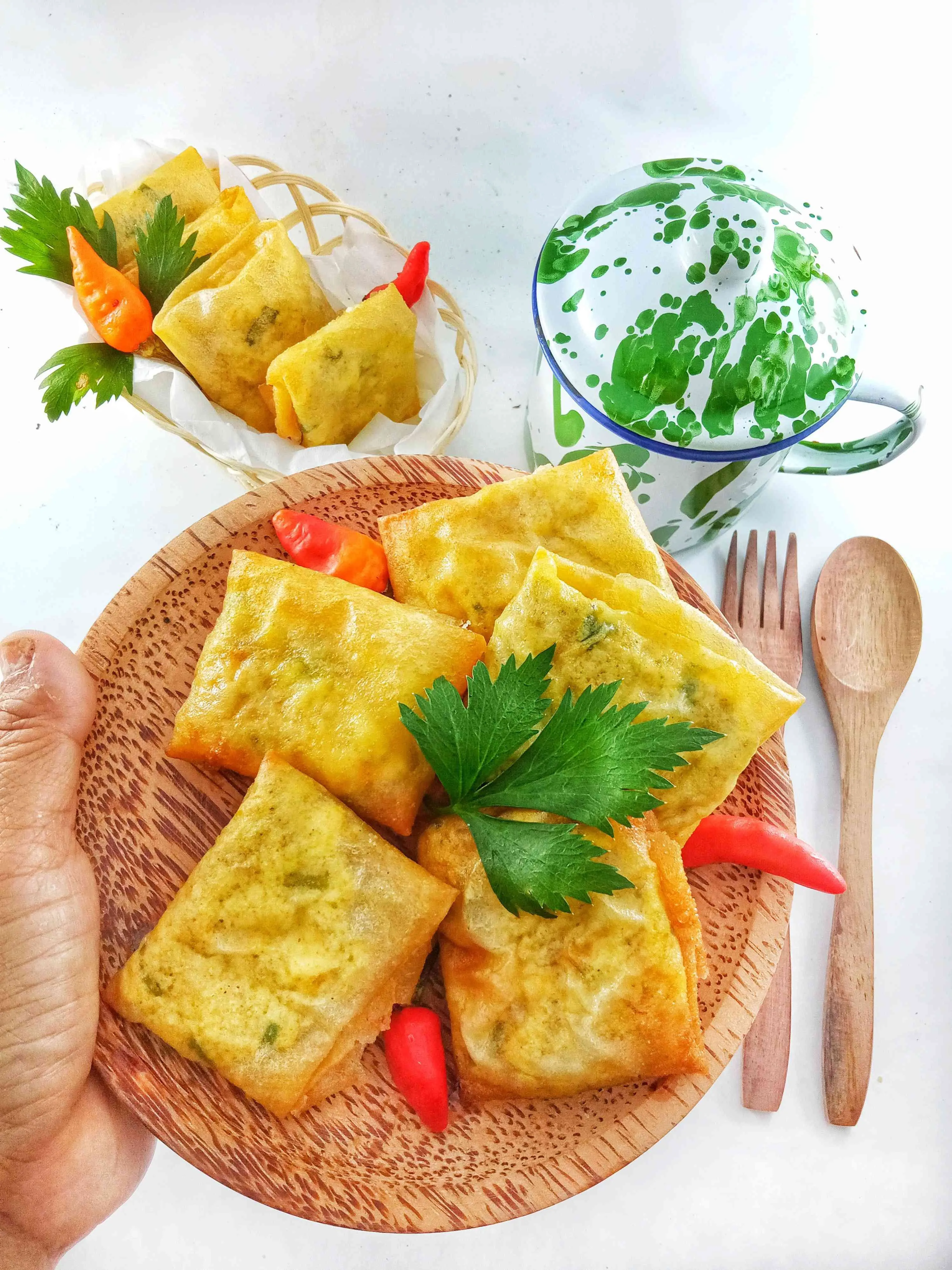 Martabak Kulit Lumpia Tahu Telur