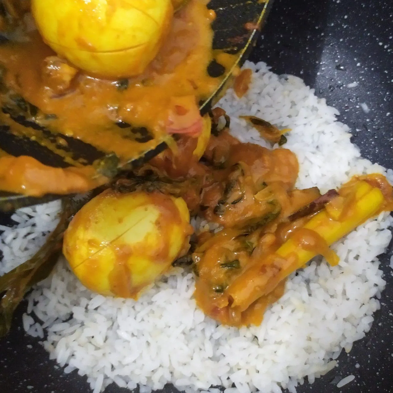 Step 6 Briyani Telur Bumbu Minang