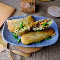 Lumpia Jamur Shitake Sayuran