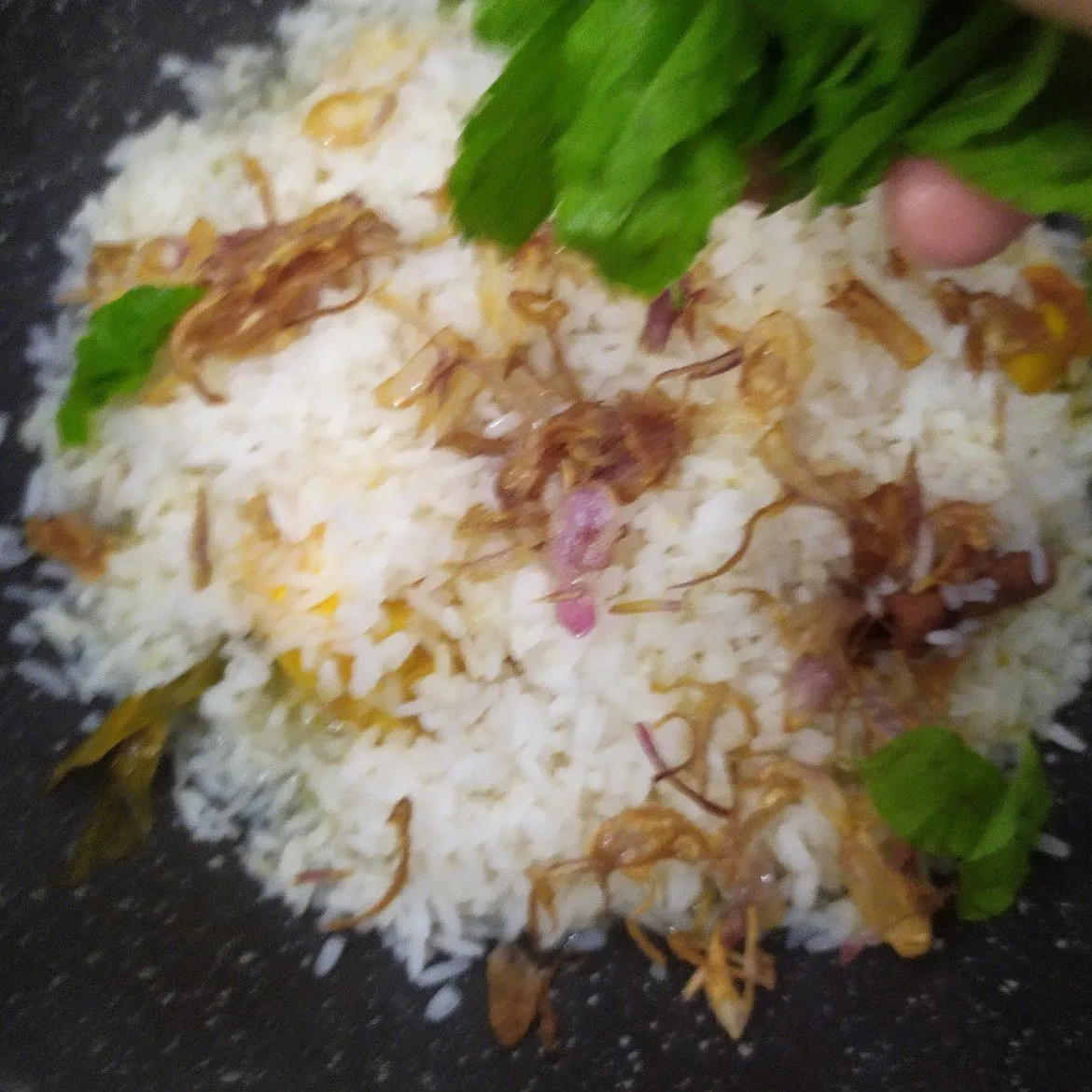 Step 7 Briyani Telur Bumbu Minang