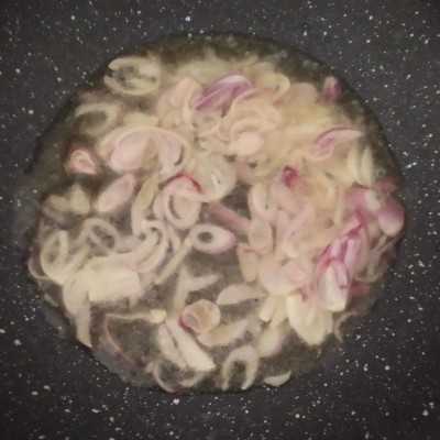 Step 1 Briyani Telur Bumbu Minang