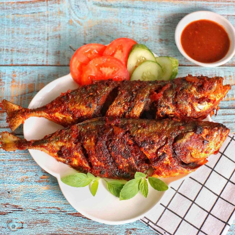 Resep Kembung Como Bakar Pedas Manis Sederhana Enak Chef Diana Nurjanah