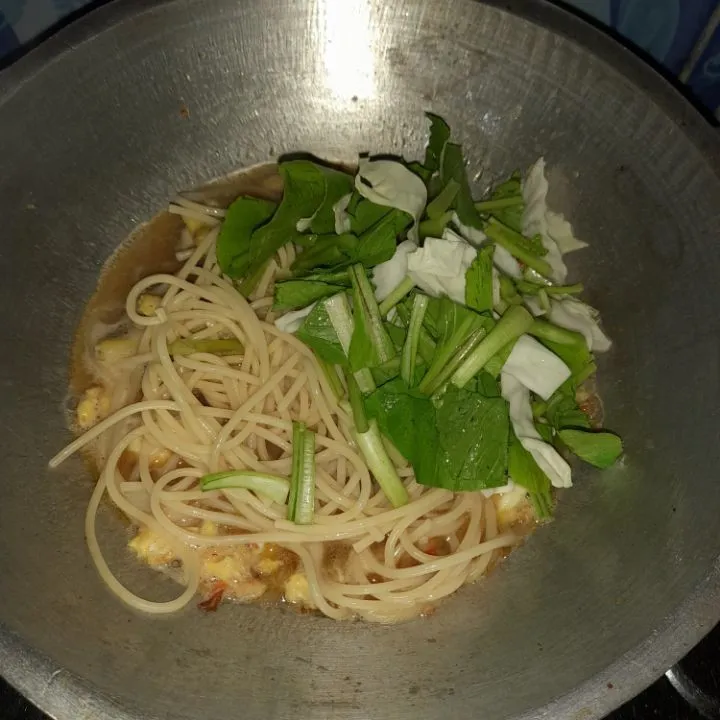 Step 6 Seblak Spageti Ceker