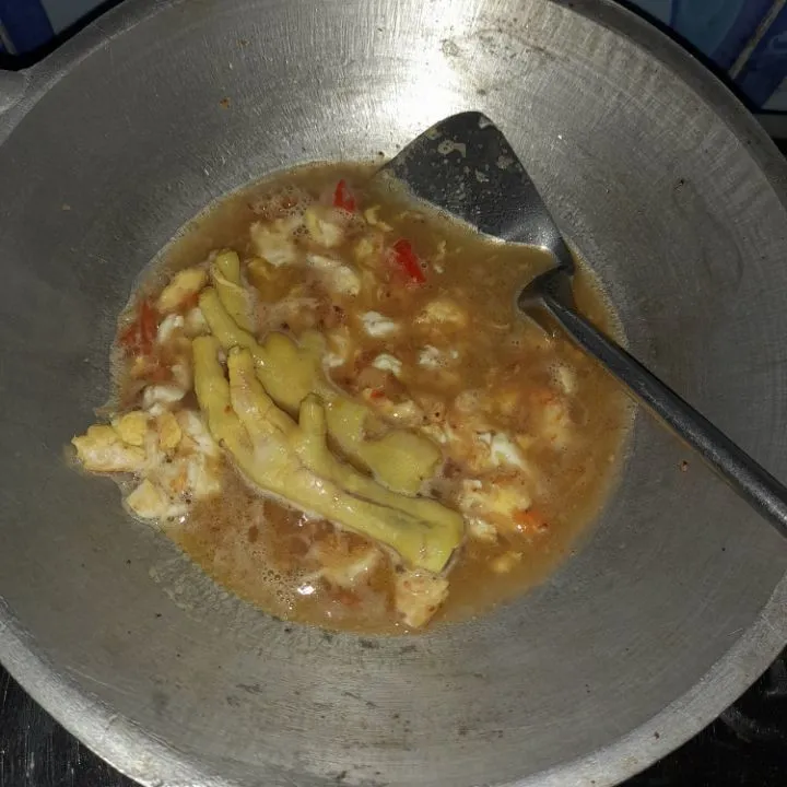 Step 5 Seblak Spageti Ceker