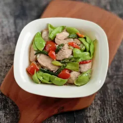 Tumis Ayam dan Sayur