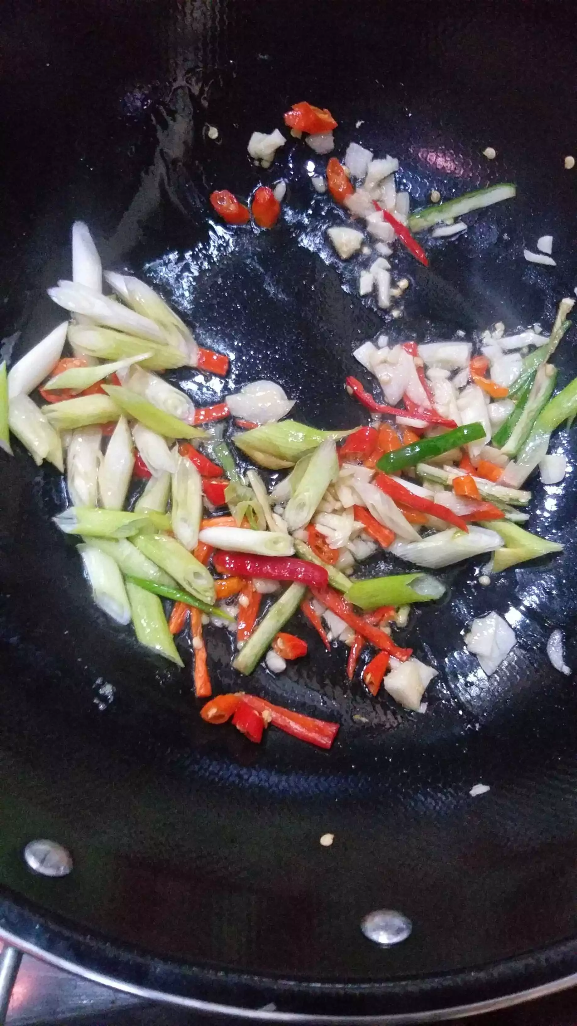 Step 3 Tumis Telur Kemangi