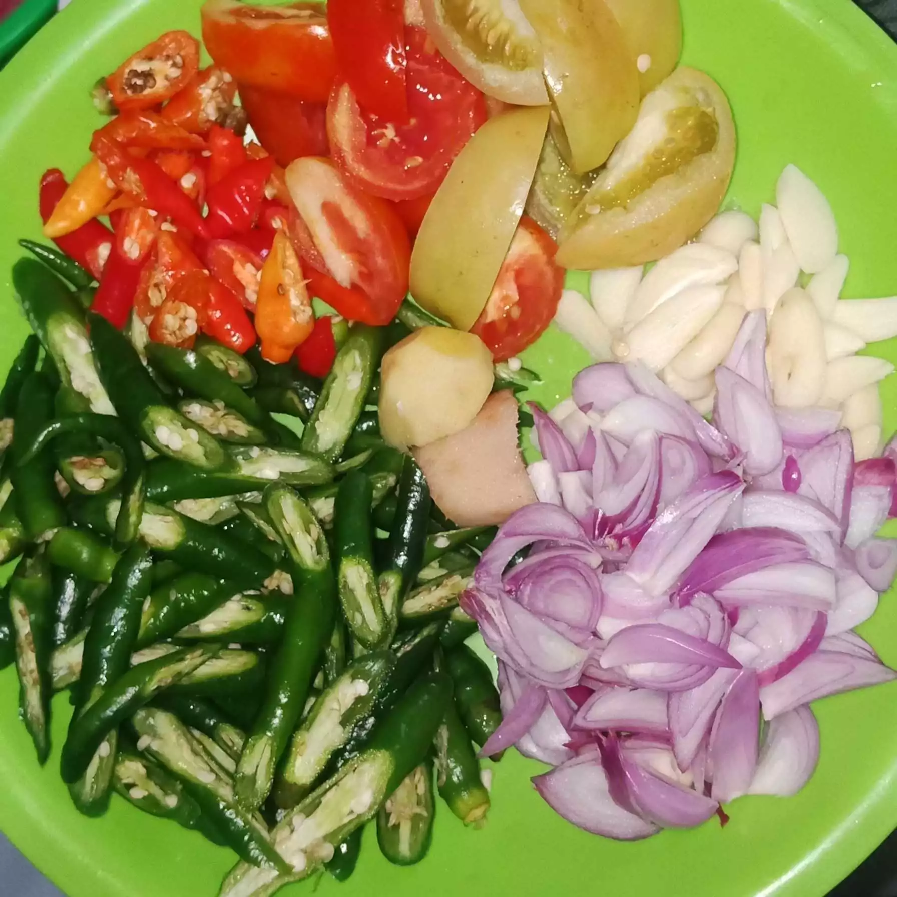 Step 2 Cumi Asin Cabe Hijau