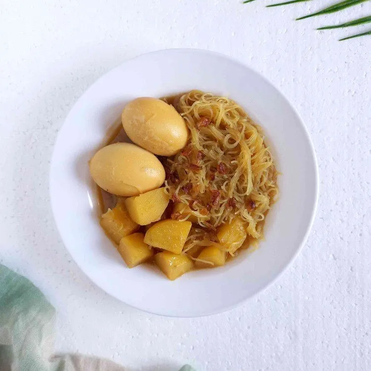 Semur Bihun Kentang Telur