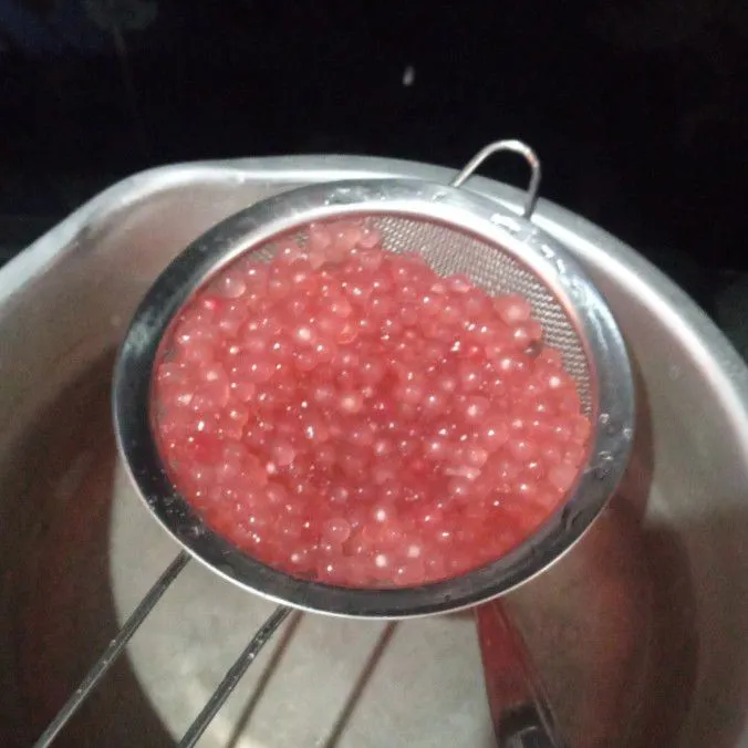 Step 4 Puding sago mango