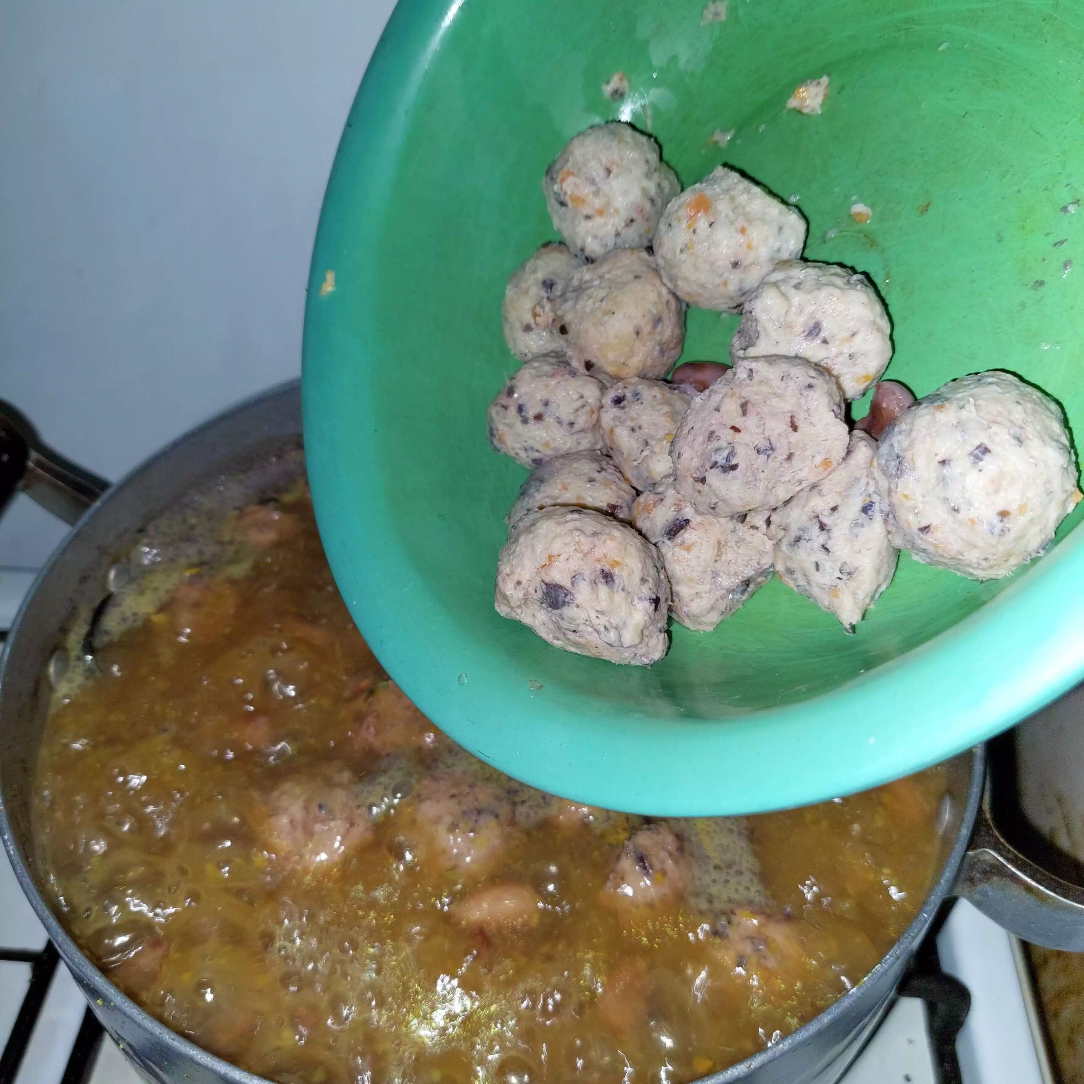 Step 6 Sayur Kacang Merah Bakso Ayam