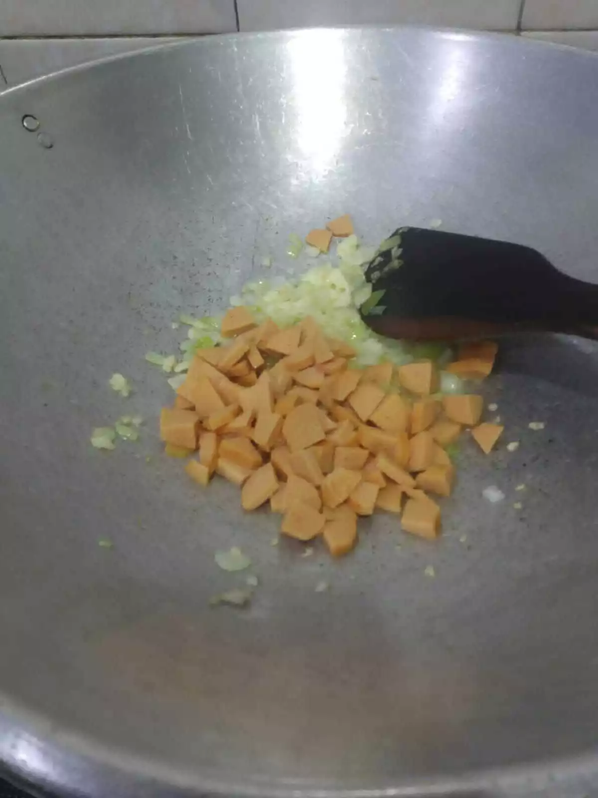 Step 3 Nasi Goreng Sosis