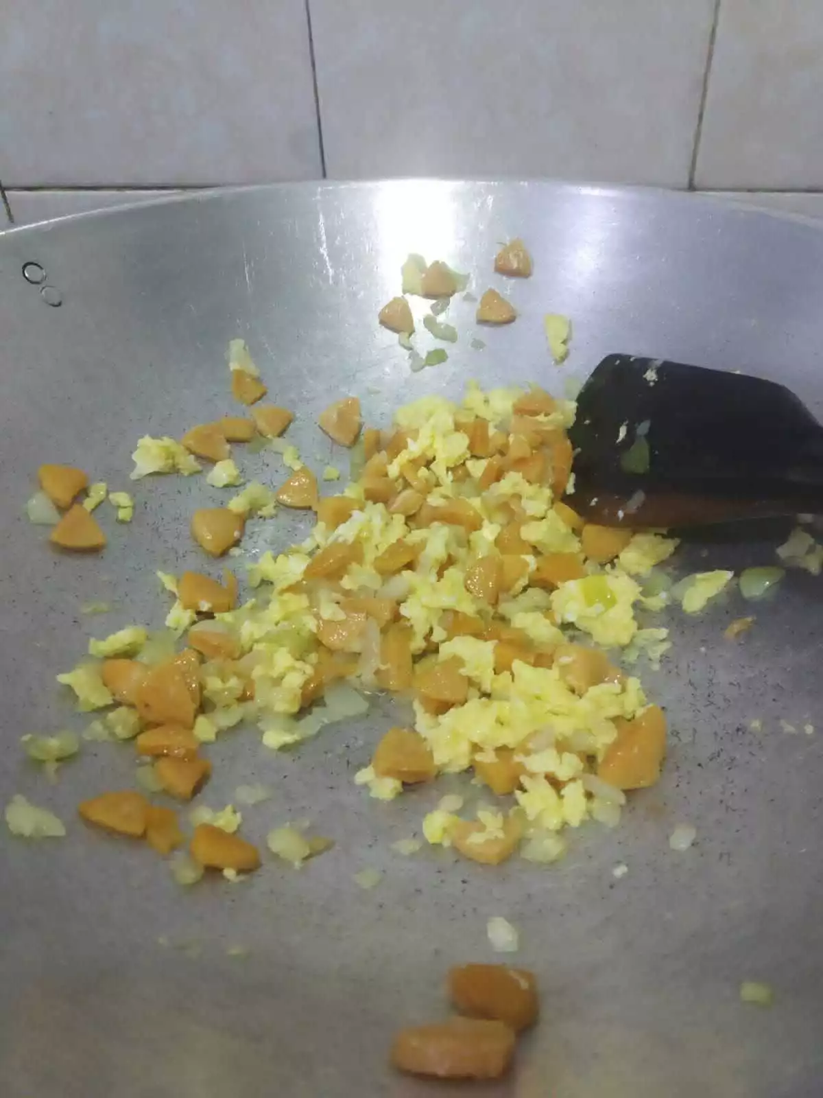 Step 4 Nasi Goreng Sosis
