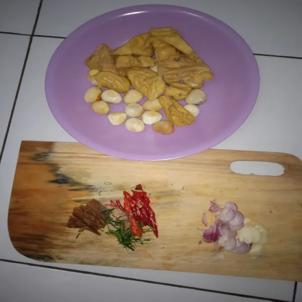 Siapkan bahan
