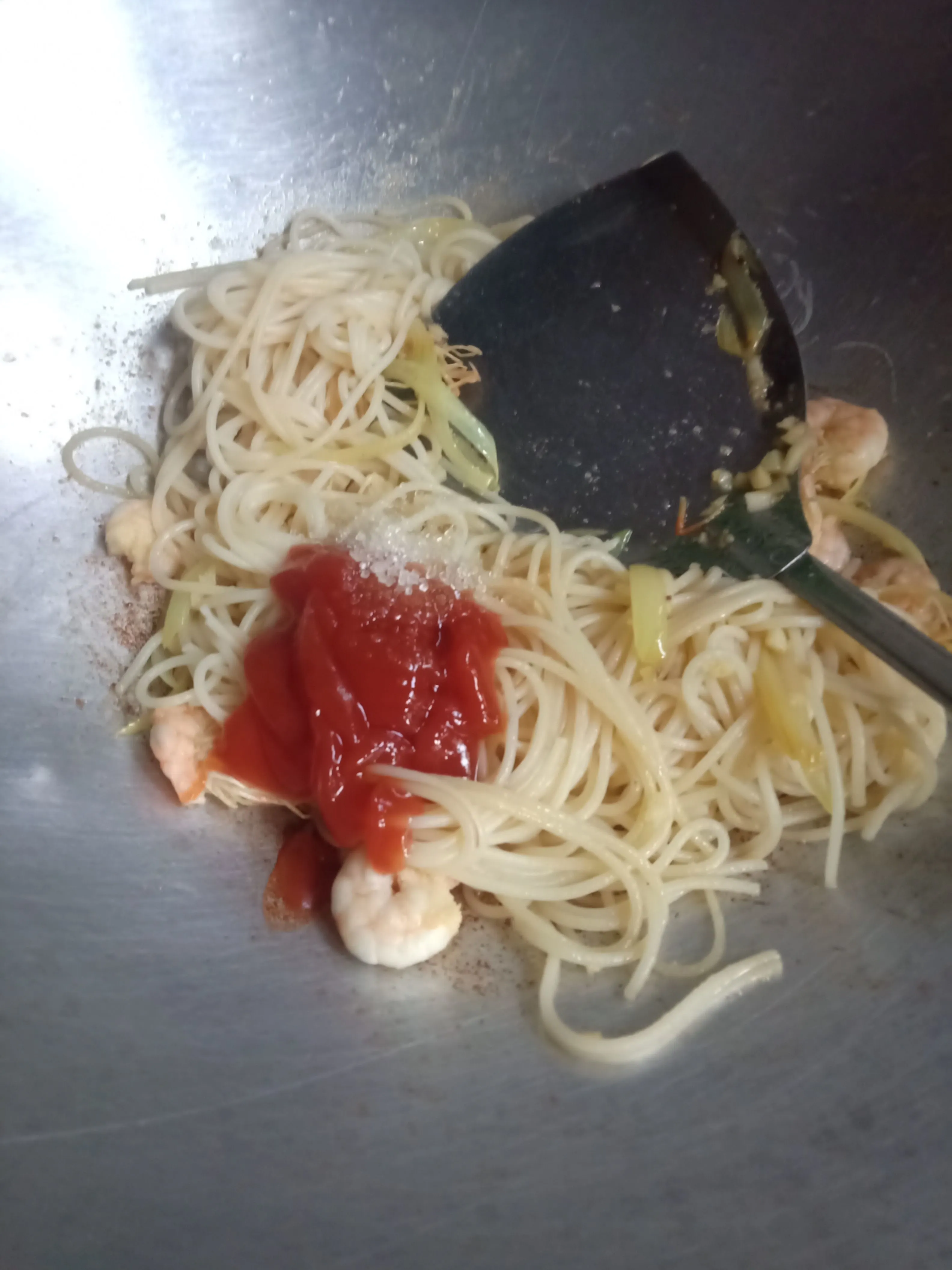 Step 4 Japanese Napolitan Spaghetti