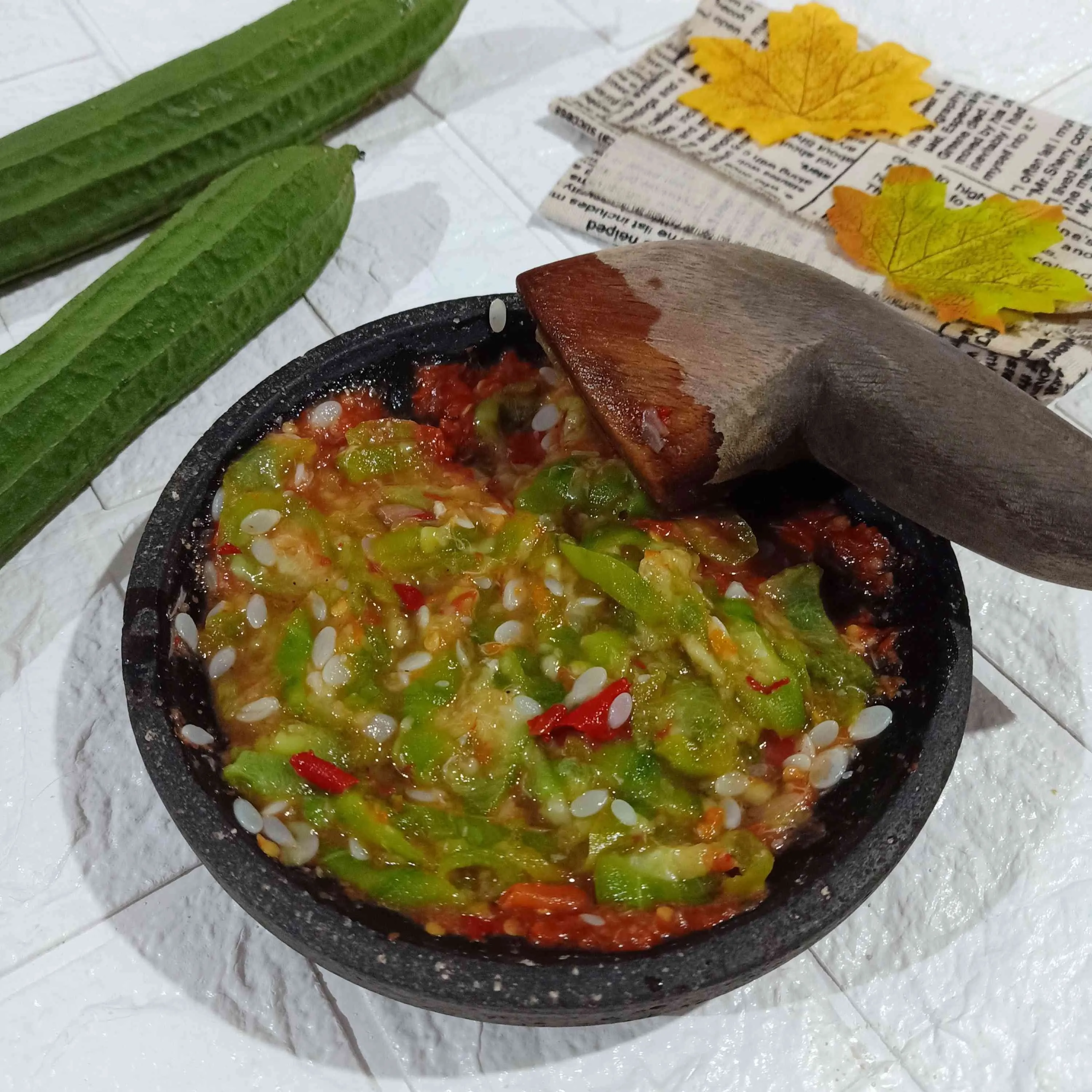 Sambel Gambas Kukus