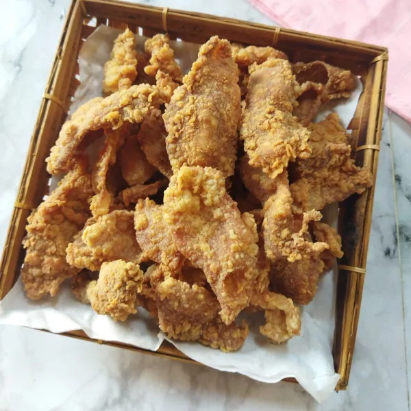 Angkat lalu sajikan.