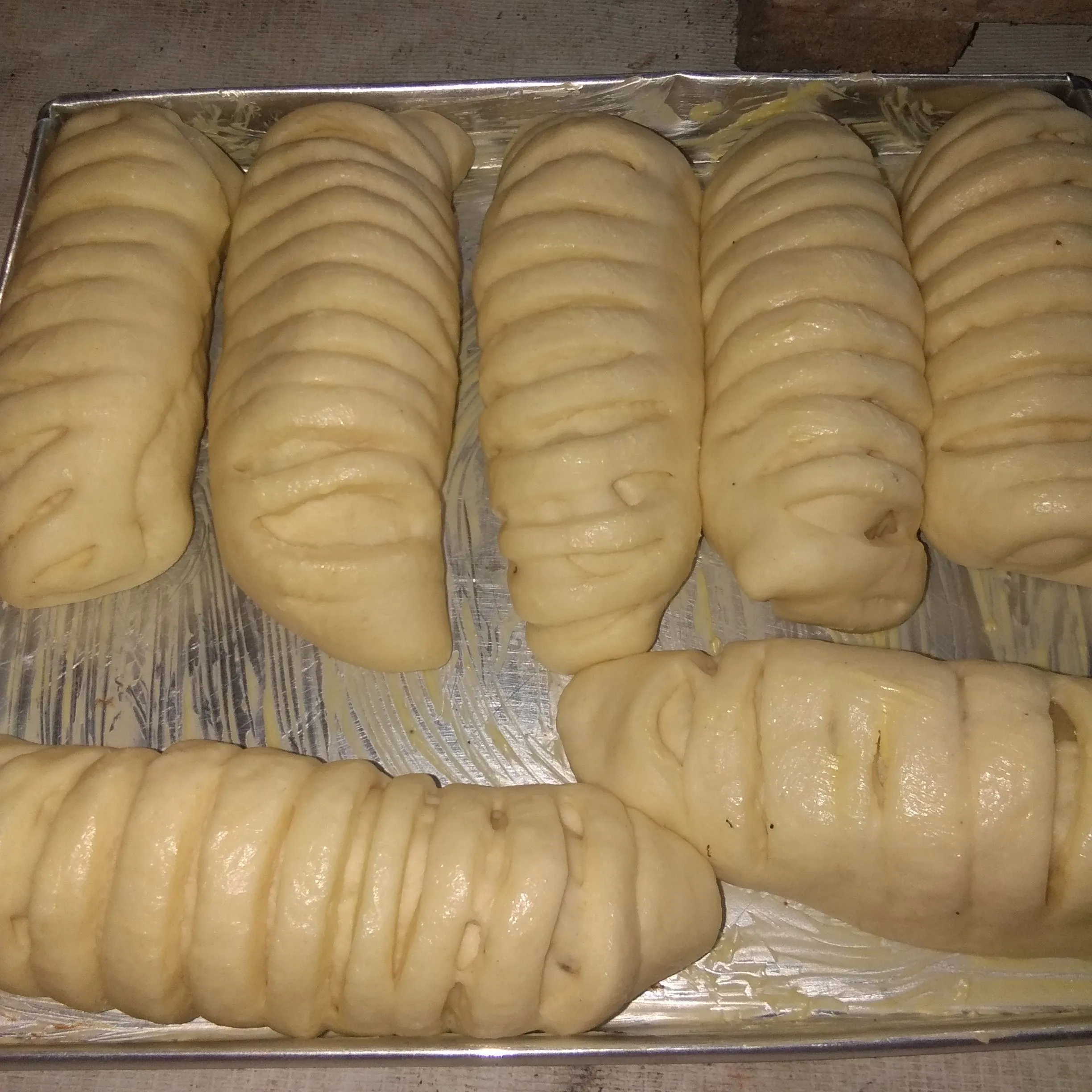 Step 6 Roti Pisang