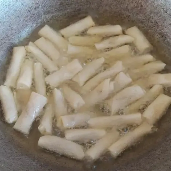 Goreng hingga matang.