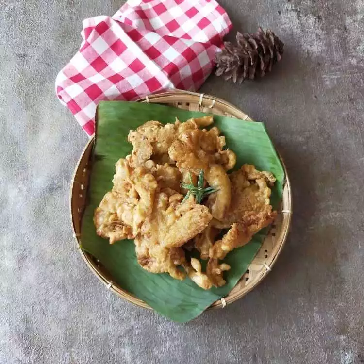 Step 7 Jamur Krispi
