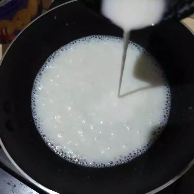 Step 2 Pisang Panggang Vla Vanila