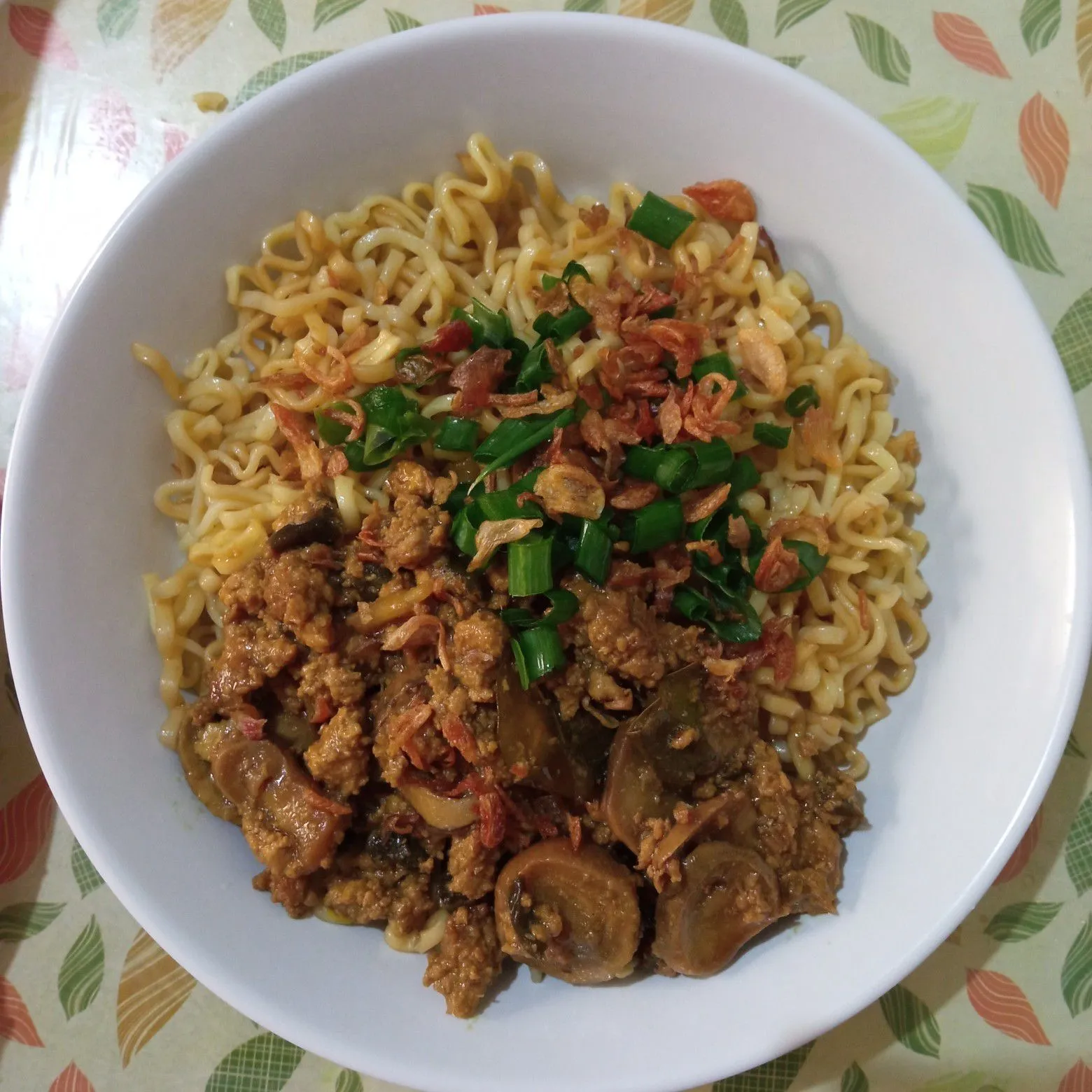 Step 9 Bakmie Ayam Jamur