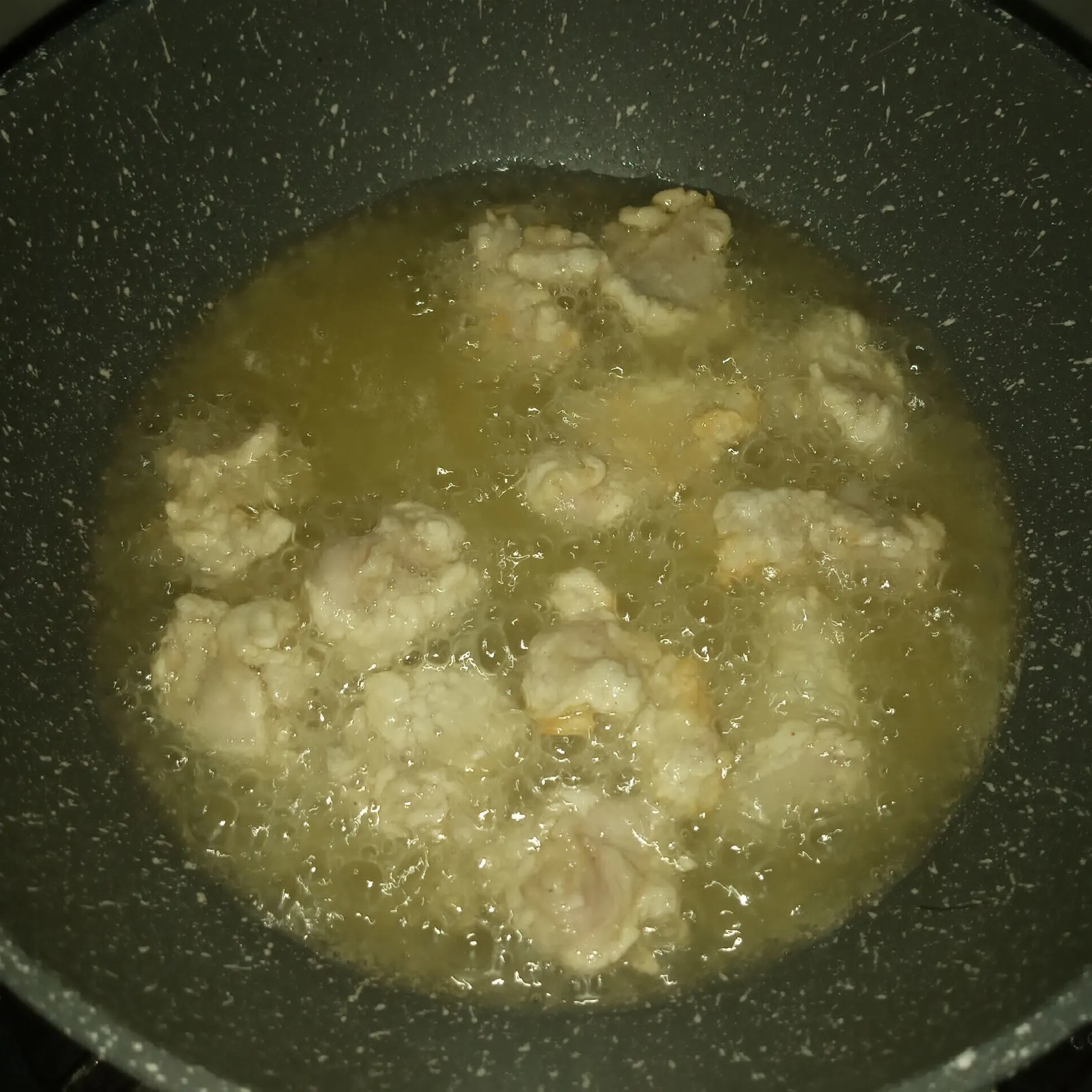 Step 4 Honey Popcorn Chicken