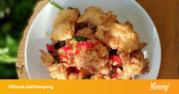 Bahan-bahan untuk asam pedas ikan nila tanpa cabe