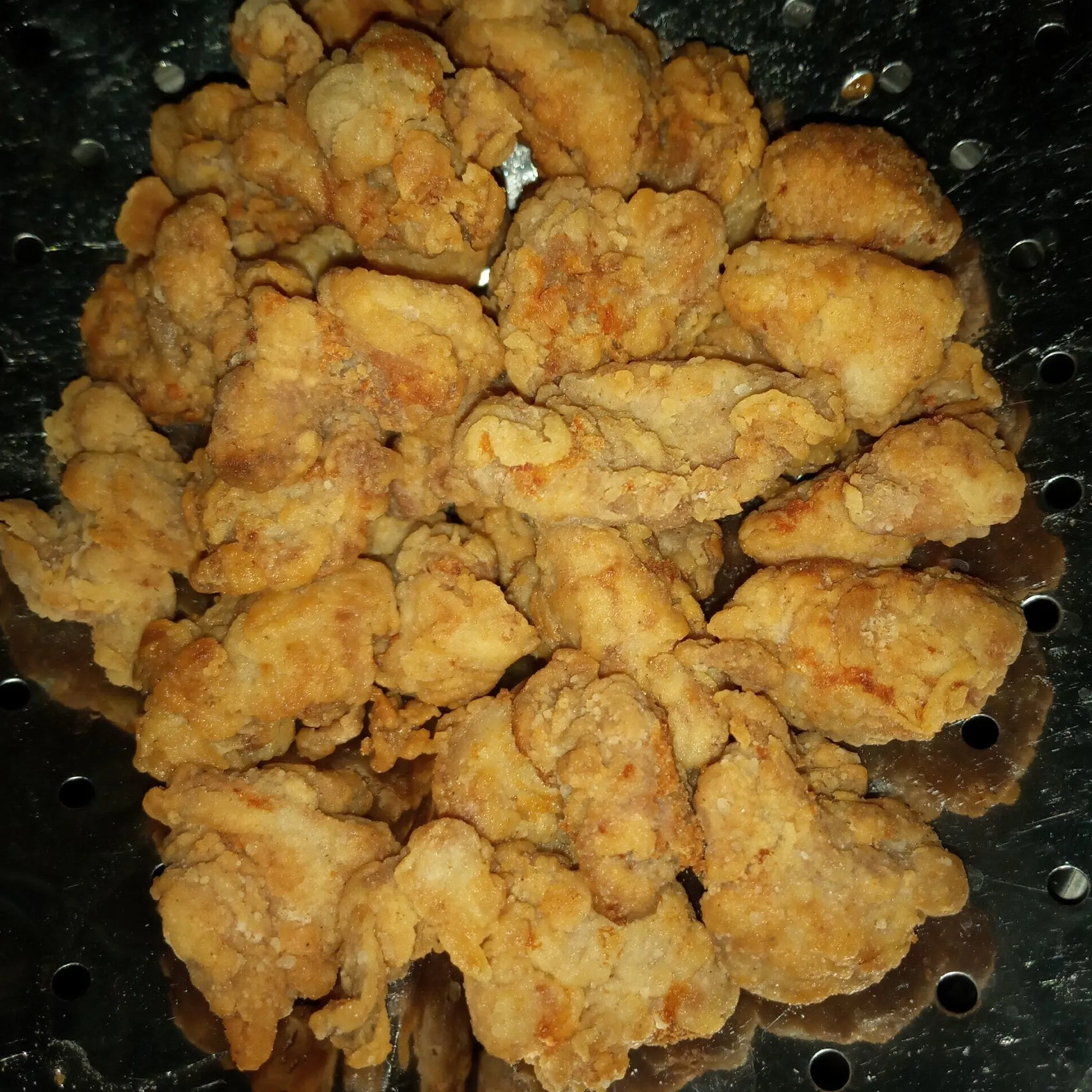 Step 5 Honey Popcorn Chicken