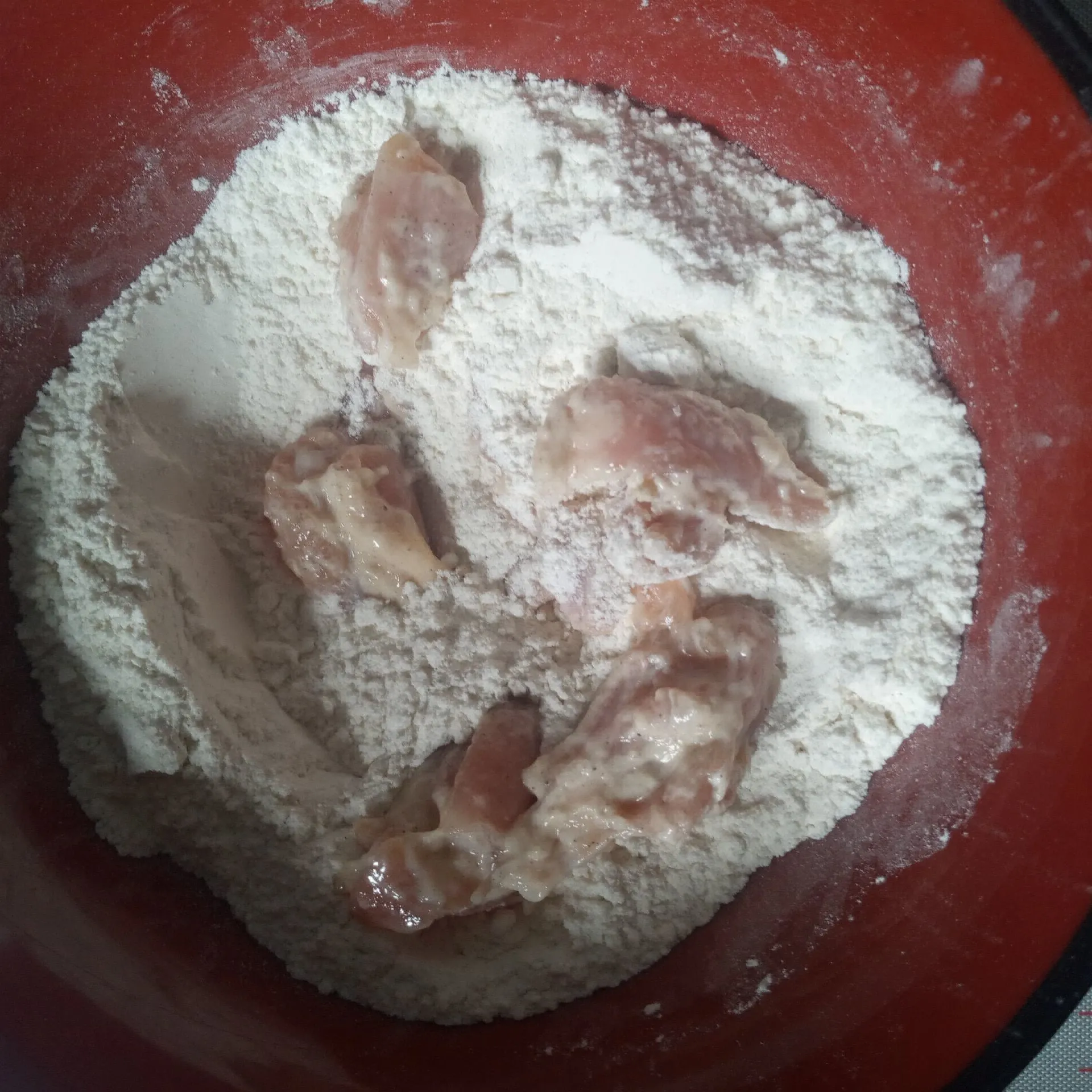 Step 2 Honey Popcorn Chicken