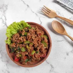 Sambal Oncom Petai Kemangi
