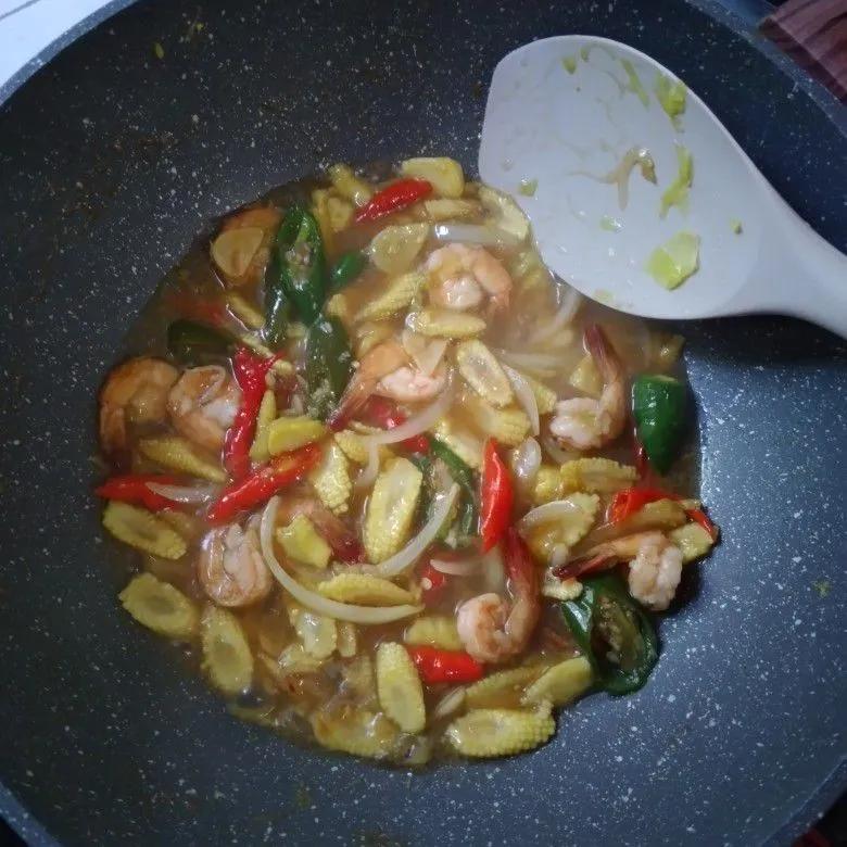 Step 5 Udang Saus Tiram