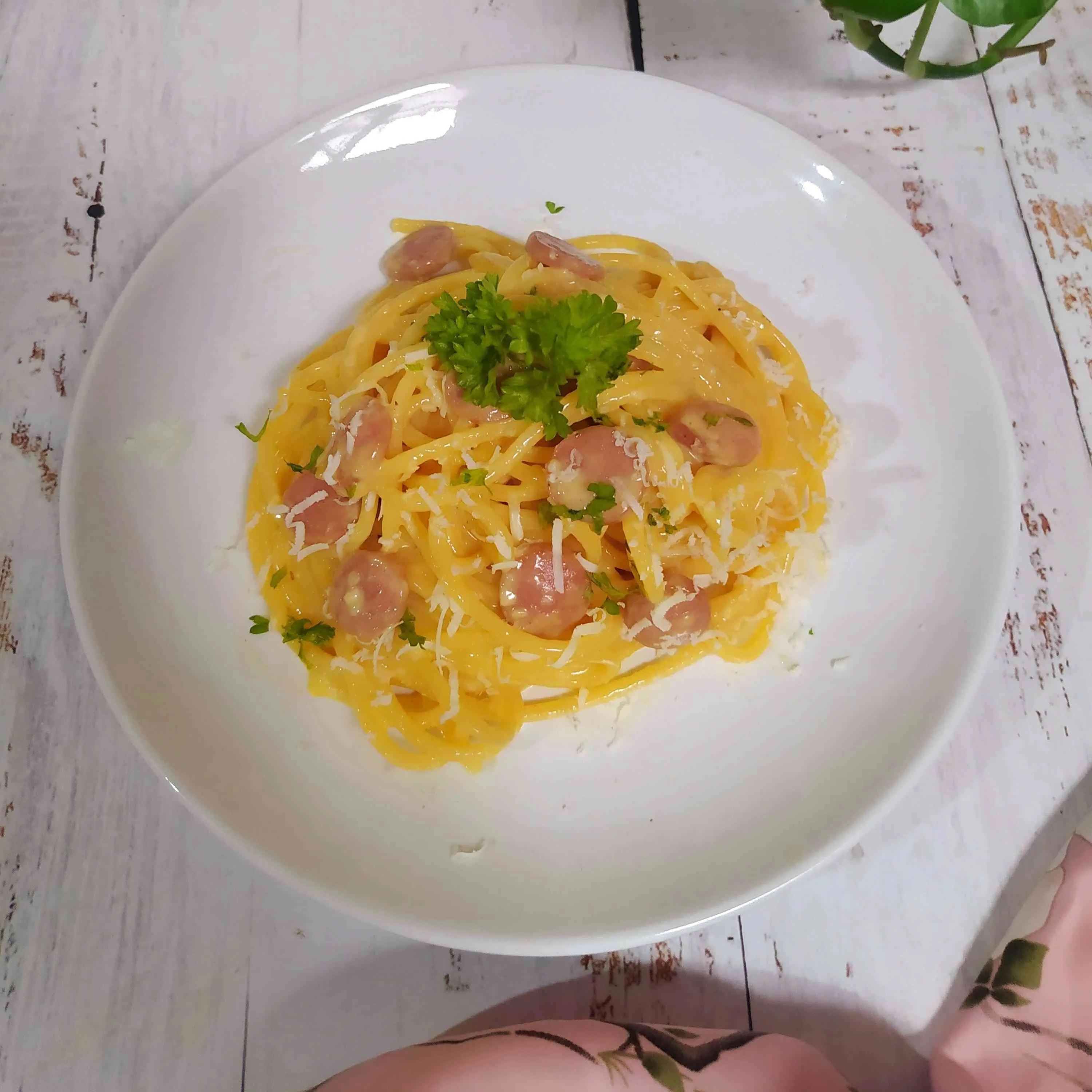 Spaghetti Carbonara ala Chef Wilgoz