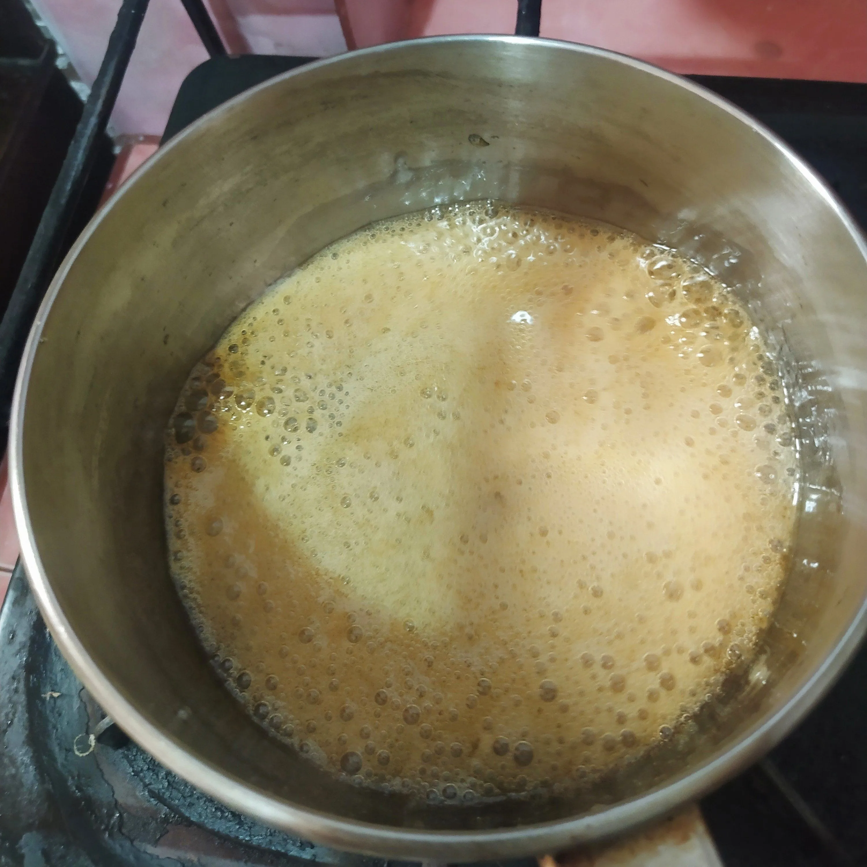 Step 6 Loukumades Caramel