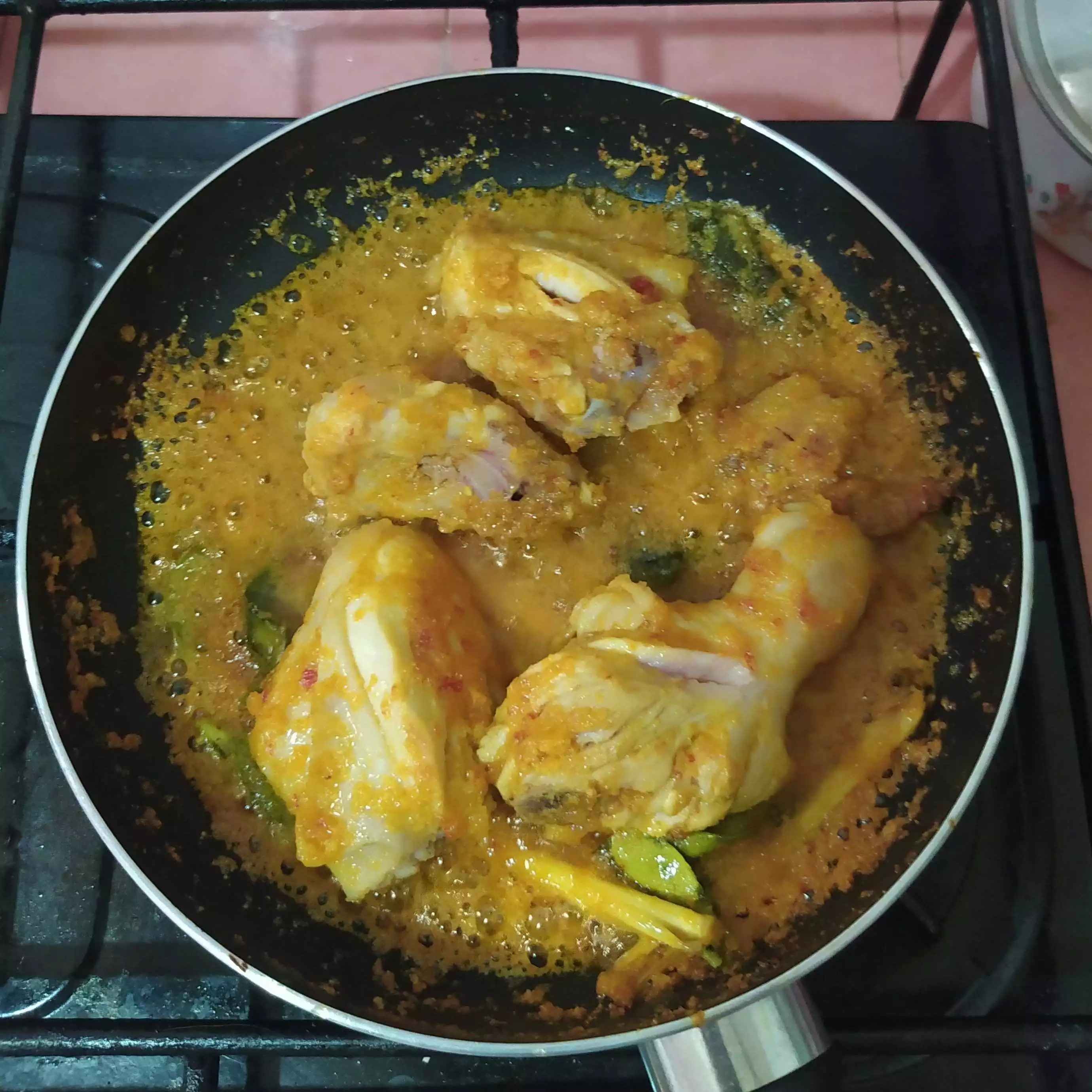 Step 4 Tahu Pong Ayam Santan Kuning