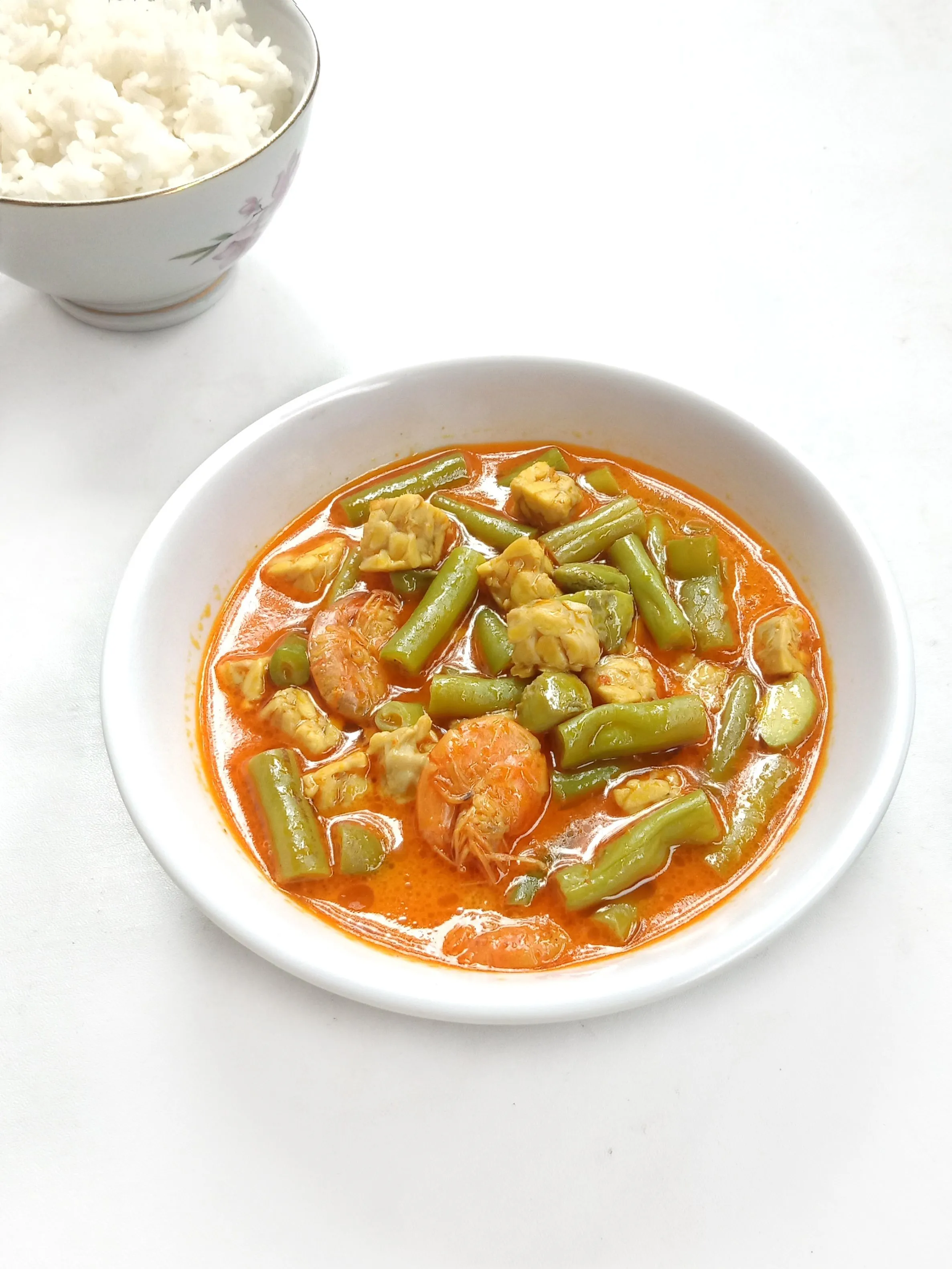 Step 5 Buncis Tempe Kuah Santan