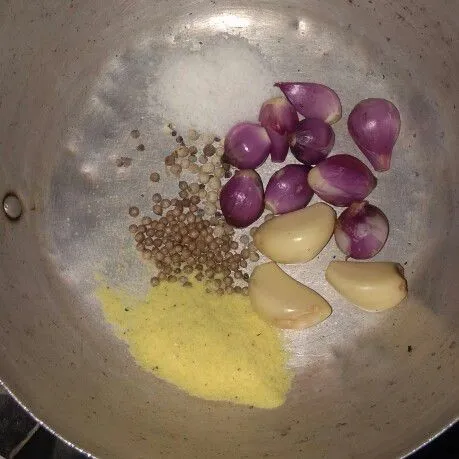 Step 1 Bakwan Bayam