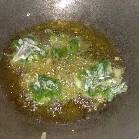 Step 5 Bakwan Bayam
