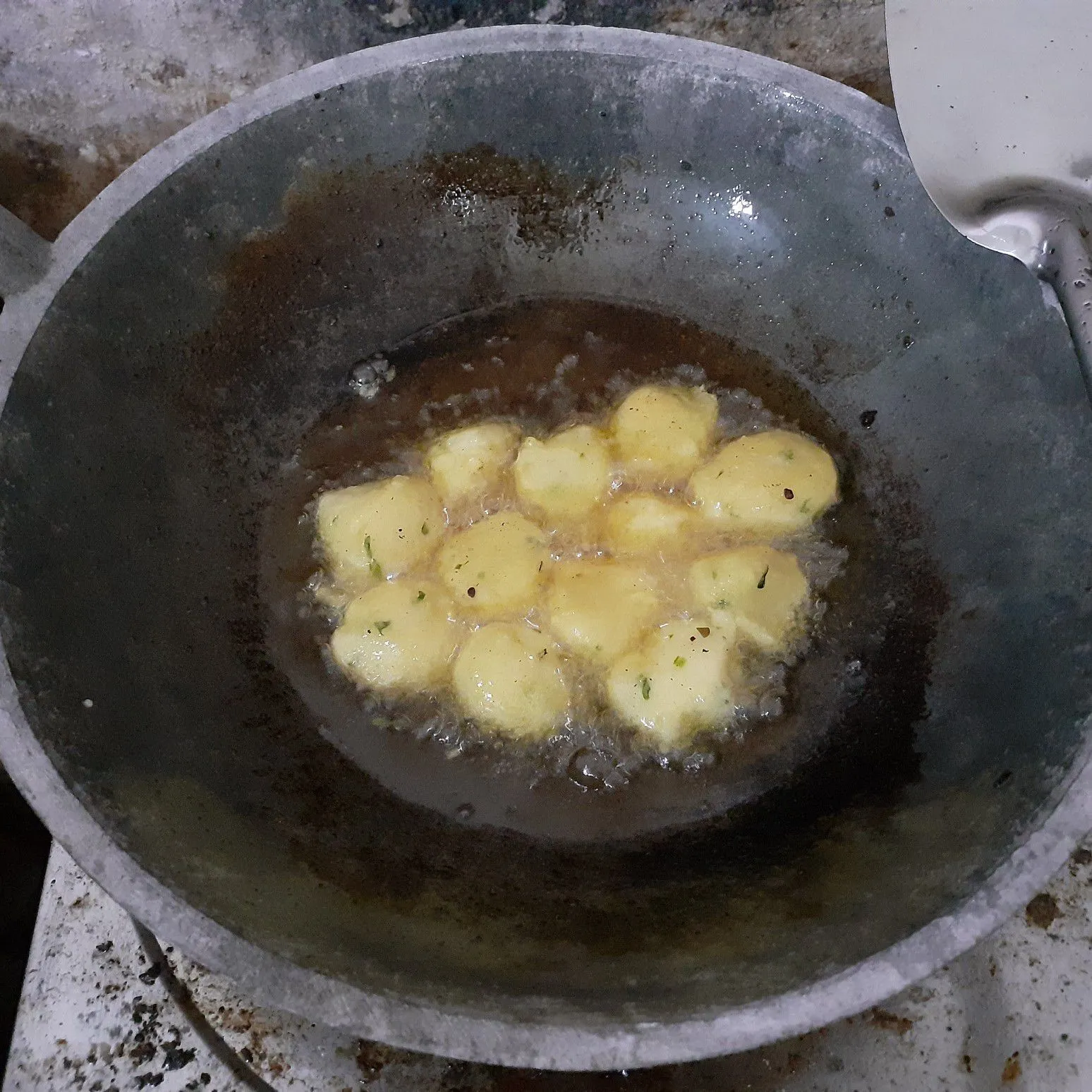 Step 4 Bola-bola Kentang Keju