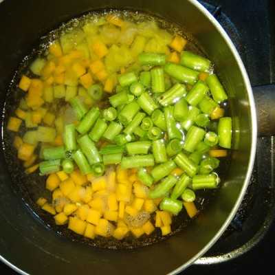 Step 2 Sayur Campur khas Manado