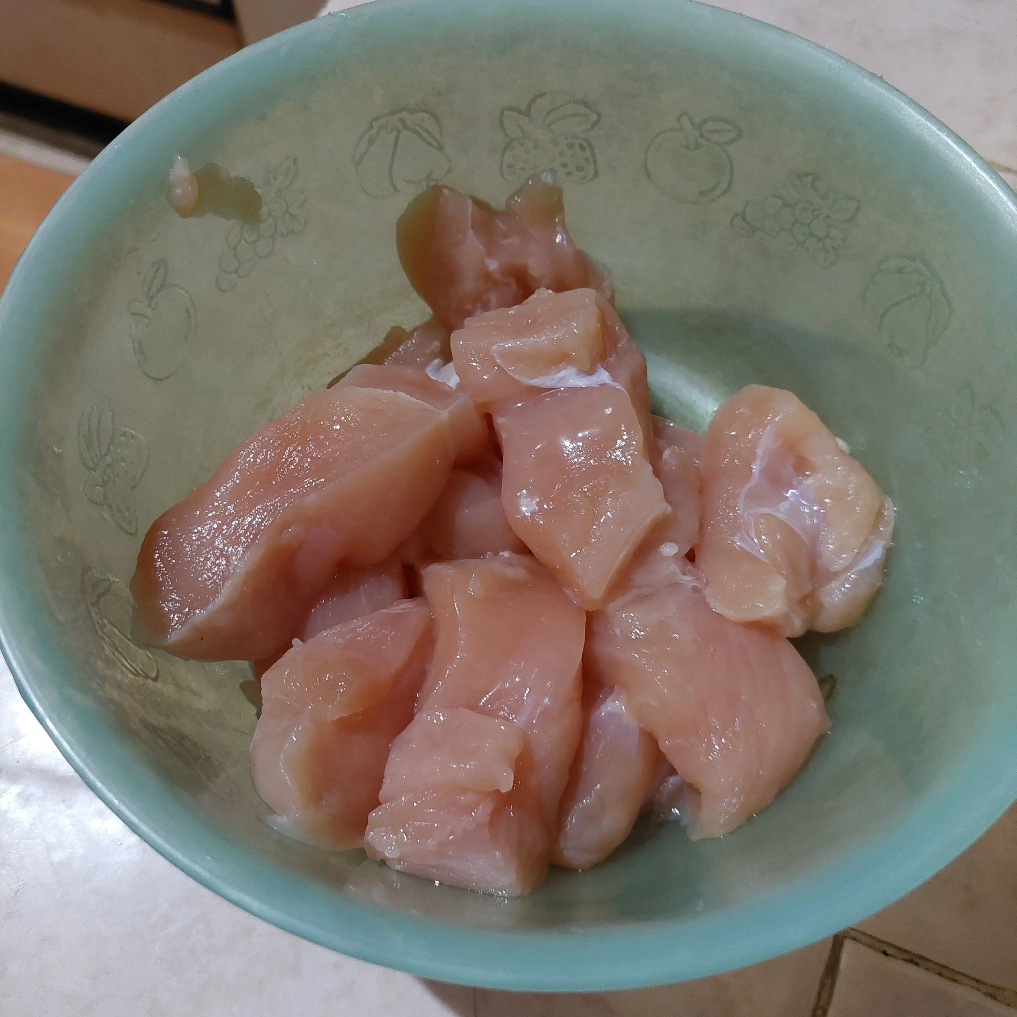 Step 1 Ayam Goreng Wijen