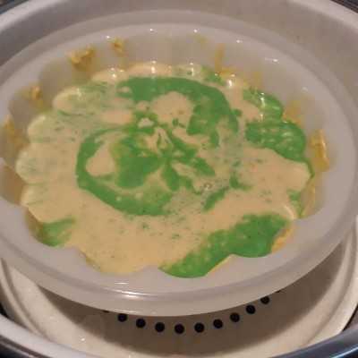Step 4 Bolu Kukus Pandan
