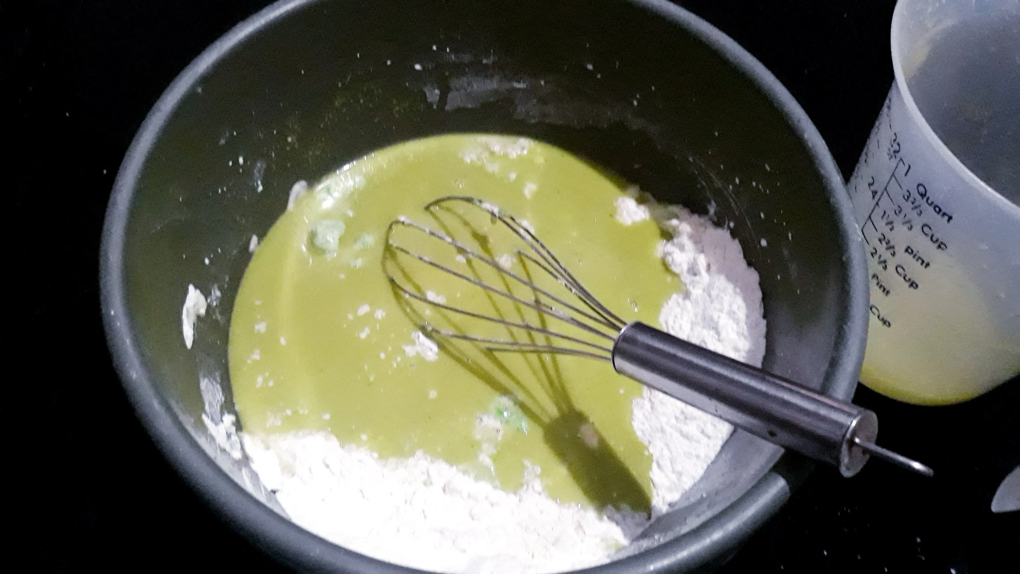 Step 3 Bika ambon pandan
