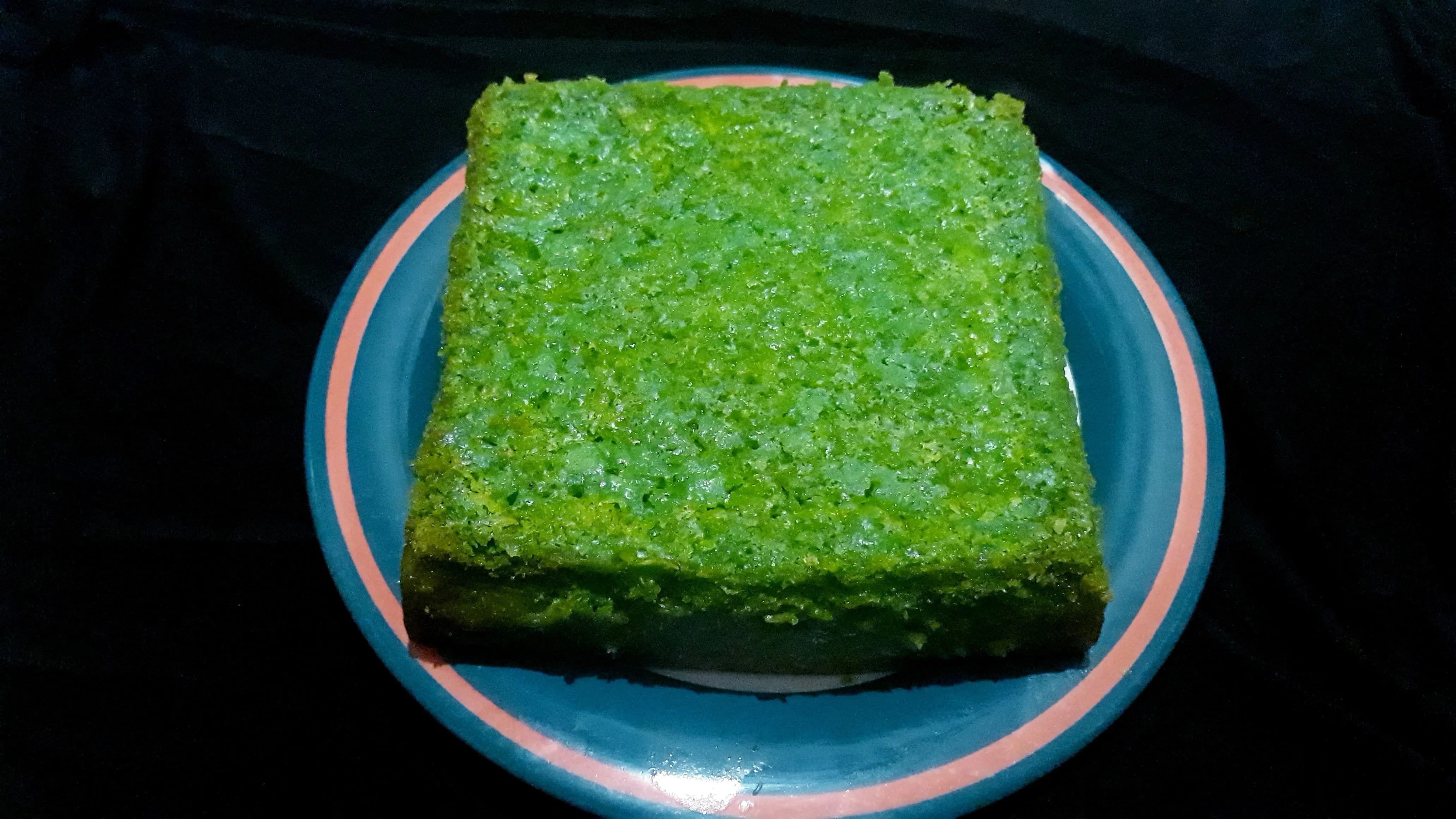 Step 7 Bika ambon pandan