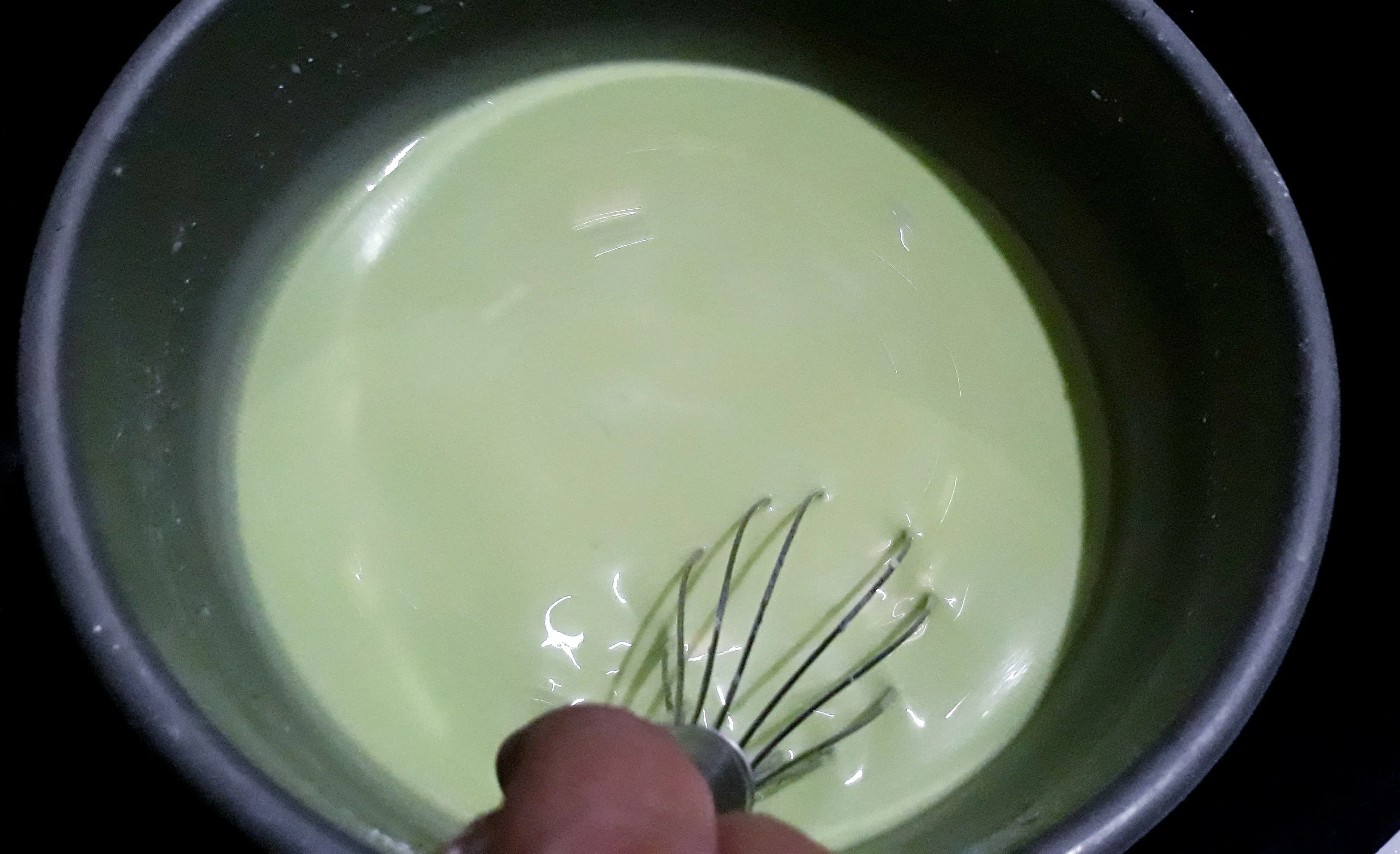 Step 4 Bika ambon pandan