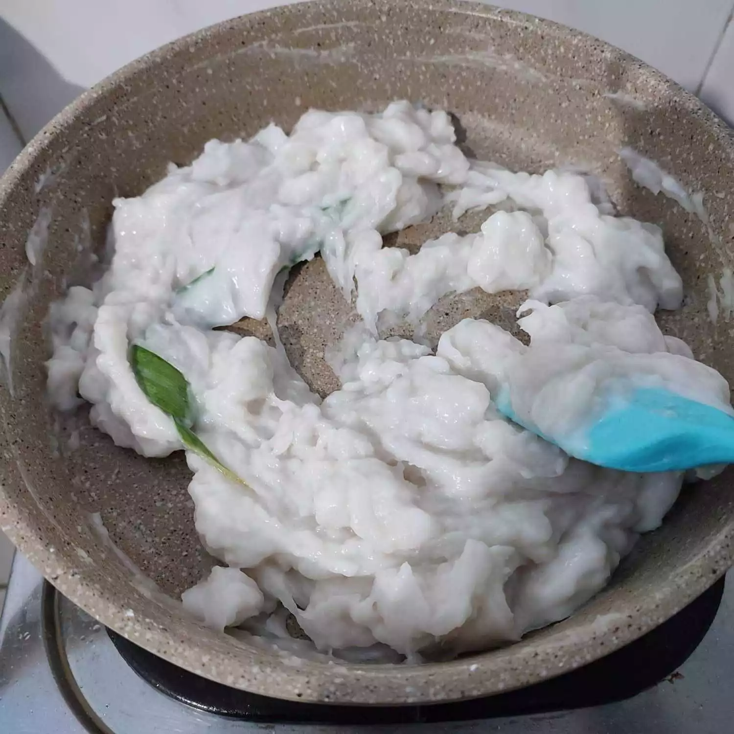 Step 3 Kue Nagasari tanpa Santan