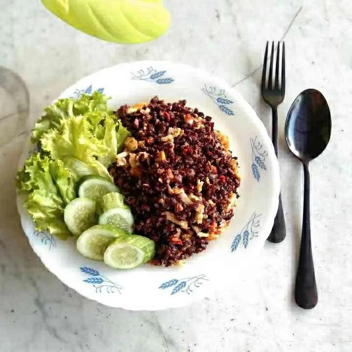 Nasi Hitam Goreng Creamy