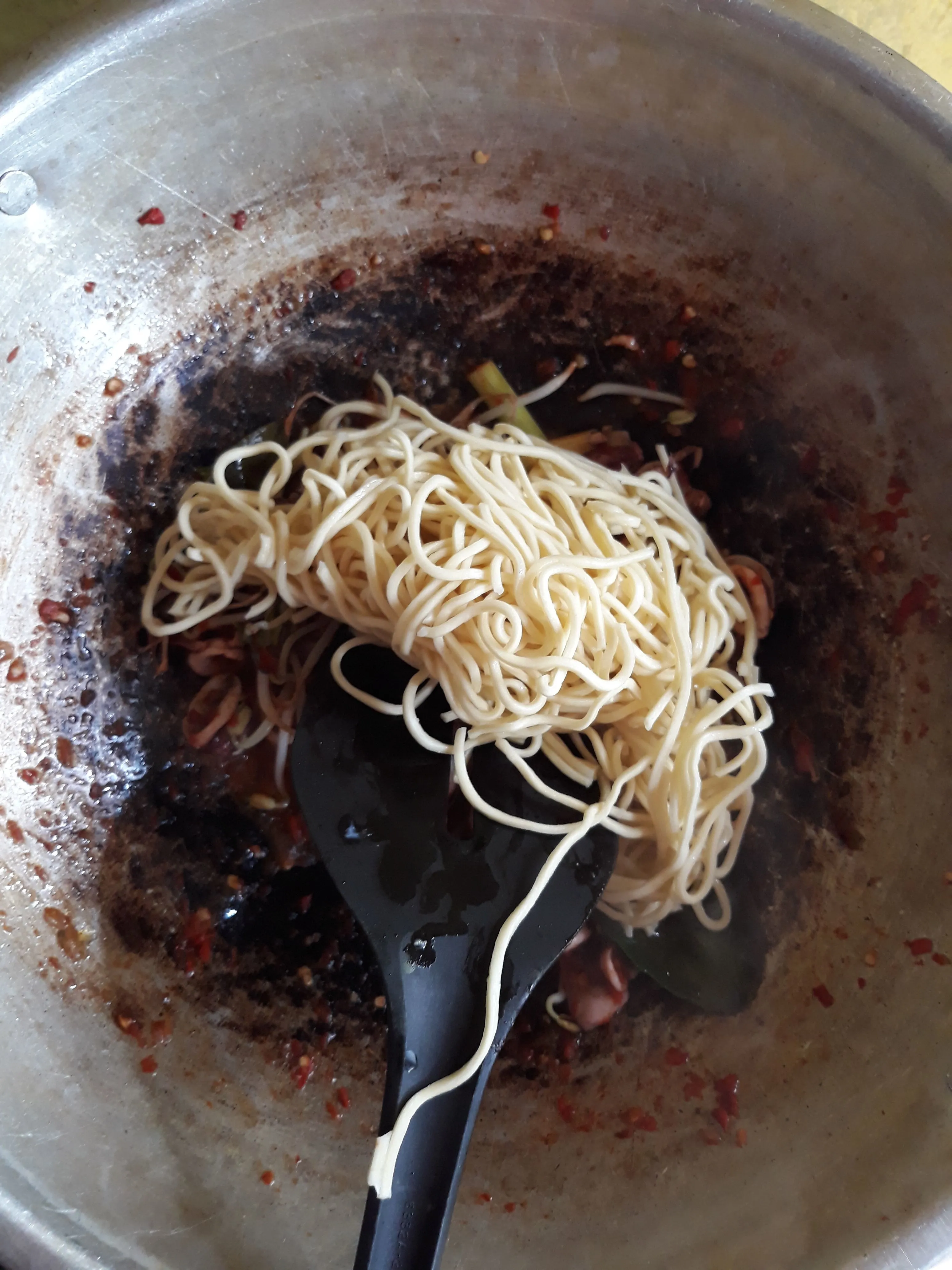 Step 6 Mie Goreng Cumi Pedas