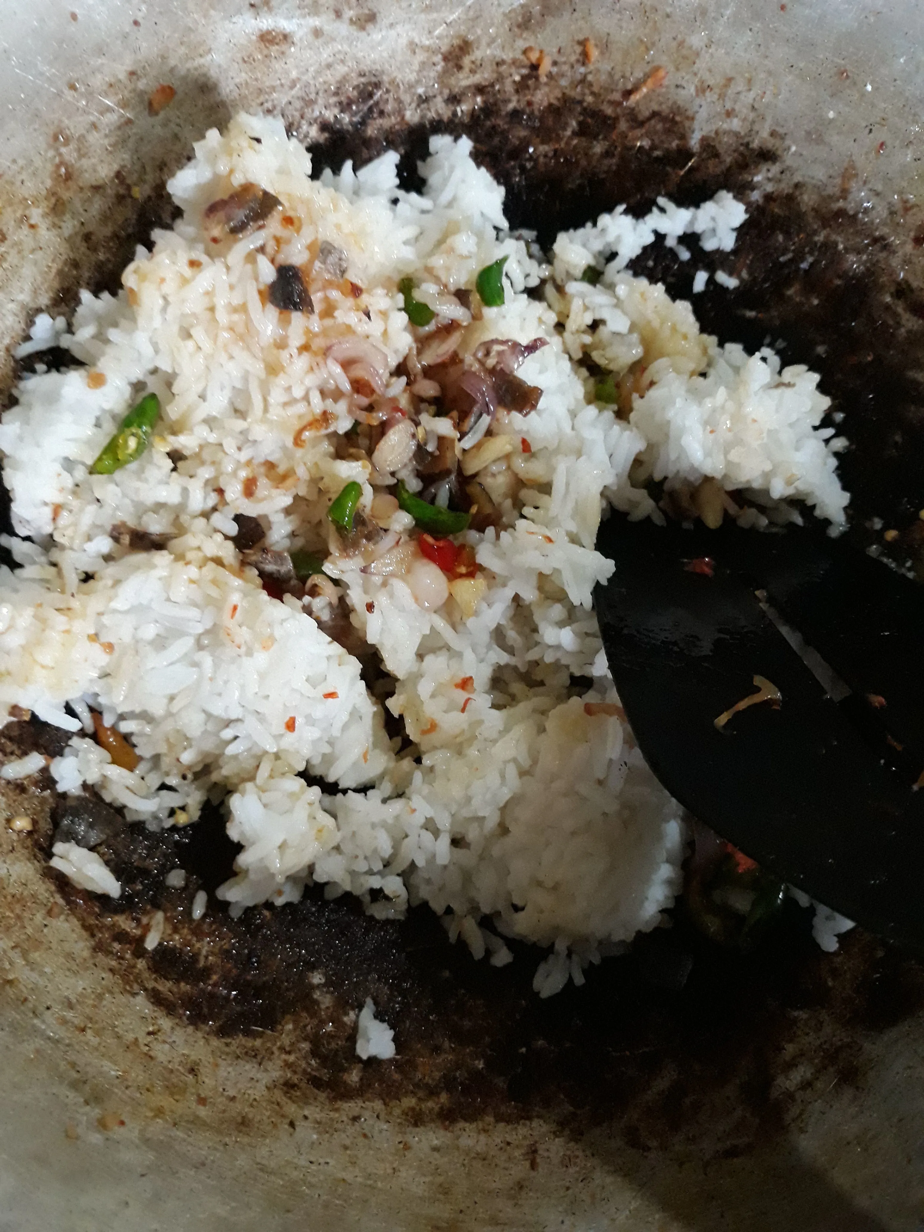 Step 5 Nasi Goreng Ikan Asin